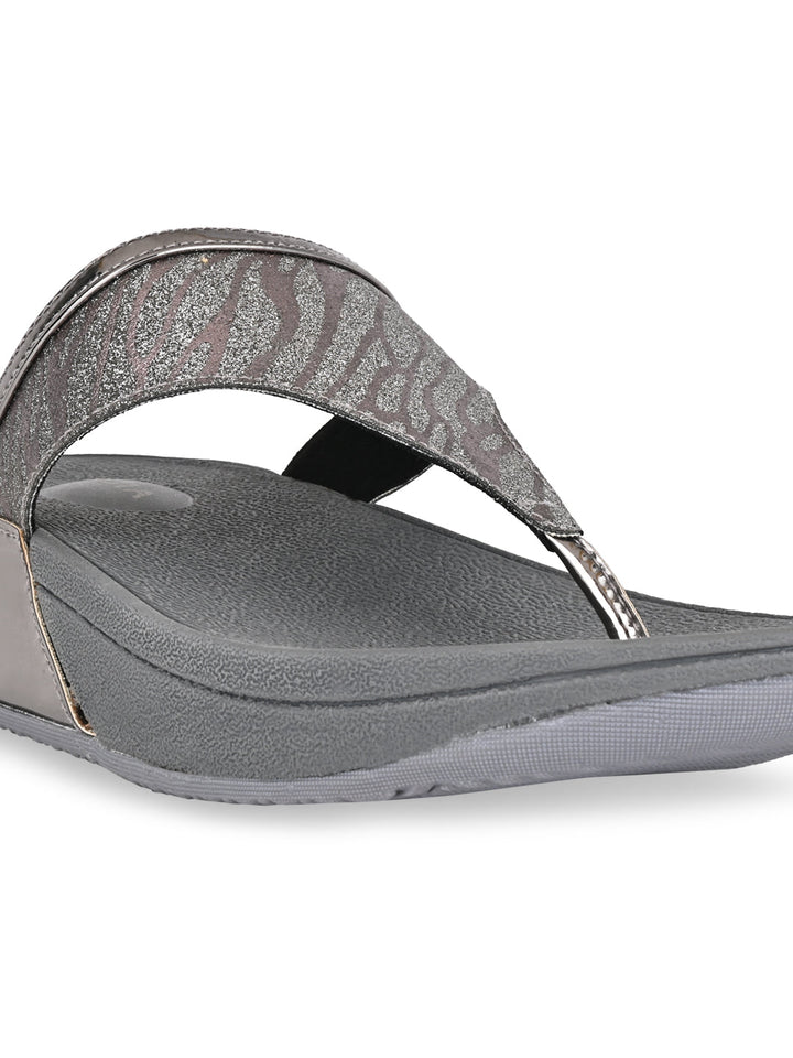 Rocia By Regal Gun Metal Women Casual Flats