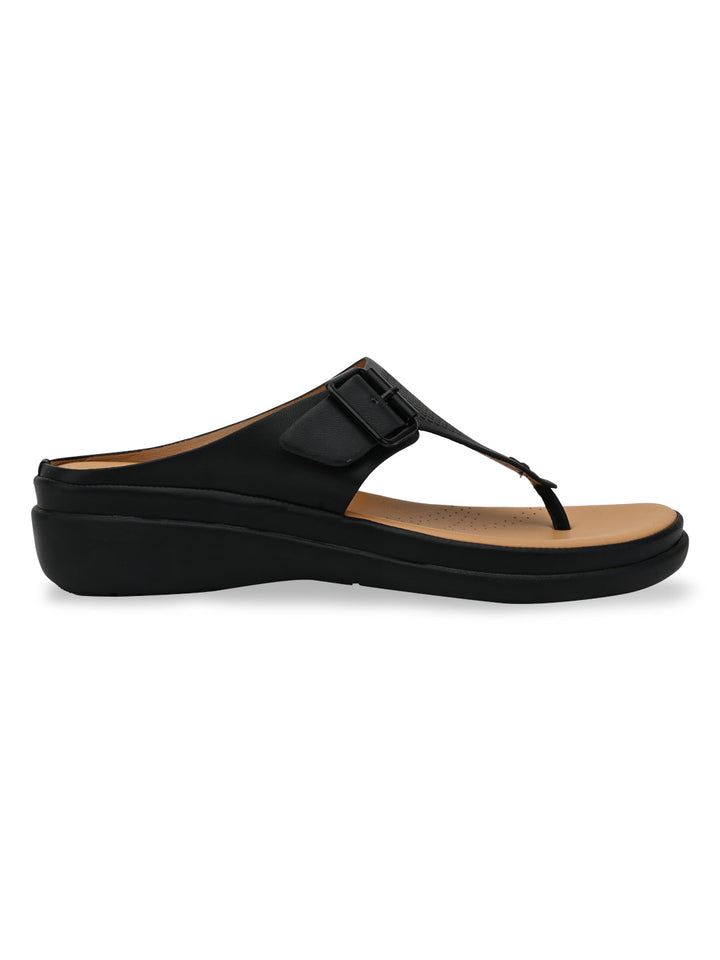 Rocia By Regal Black Women Casual Comfort Flats