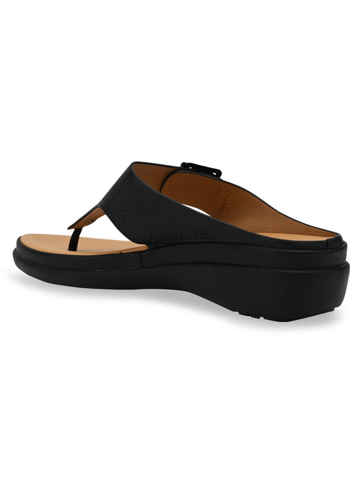 Rocia By Regal Black Women Casual Comfort Flats