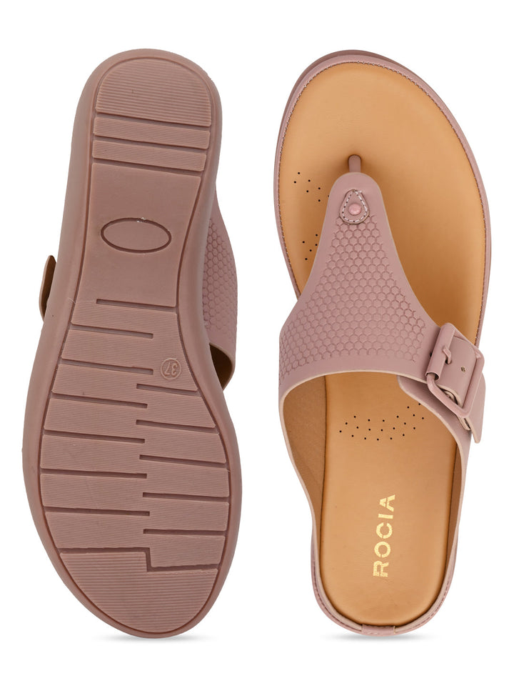 Rocia By Regal Nude Women Casual Comfort Flats