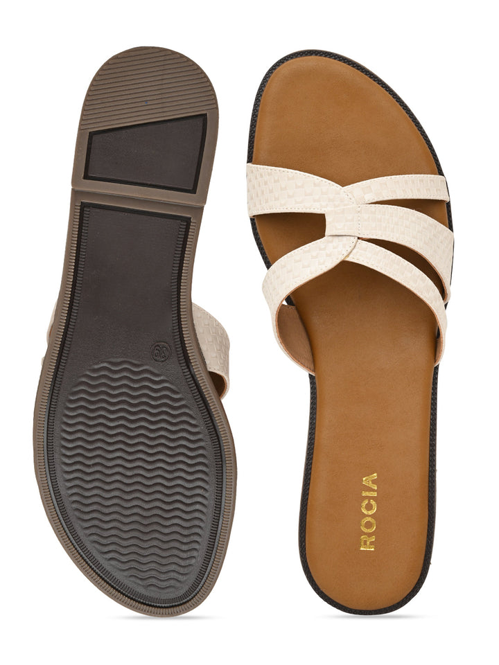 Rocia By Regal Beige Women Casual Flats