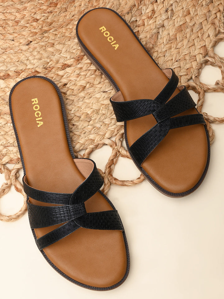 Rocia By Regal Black Women Casual Flats