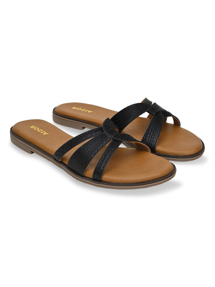 Rocia By Regal Black Women Casual Flats