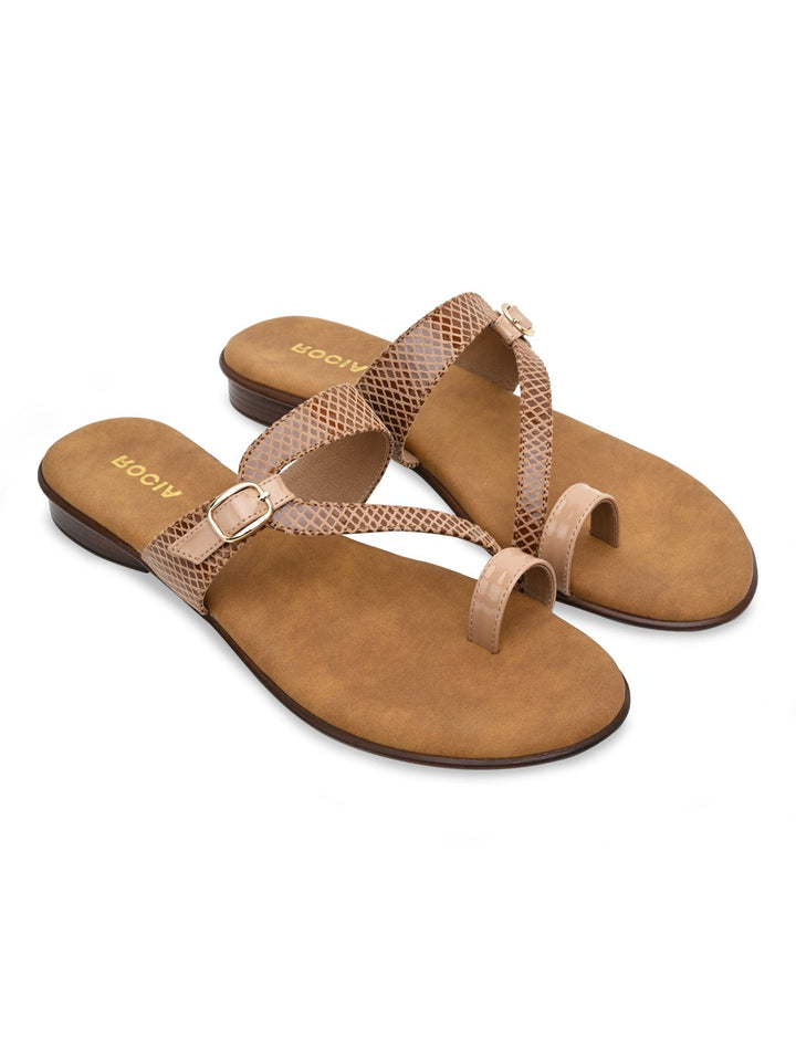 Rocia By Regal Beige Women Flats