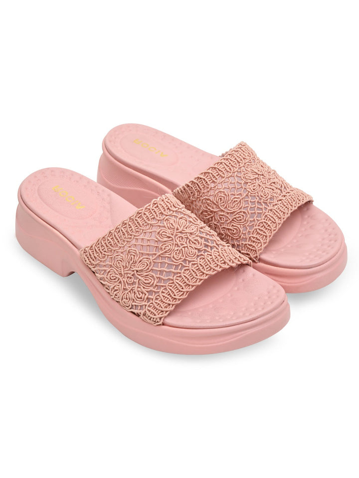 Rocia By Regal Pink Women Casual Funky Flats