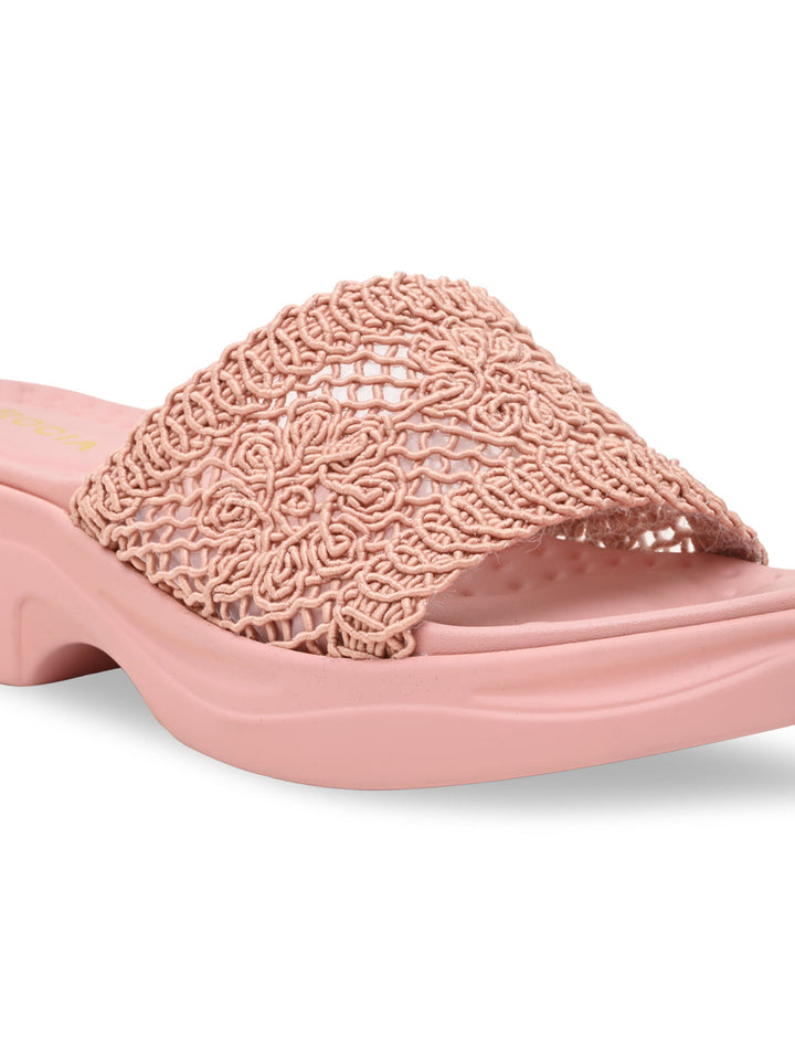 Rocia By Regal Pink Women Casual Funky Flats