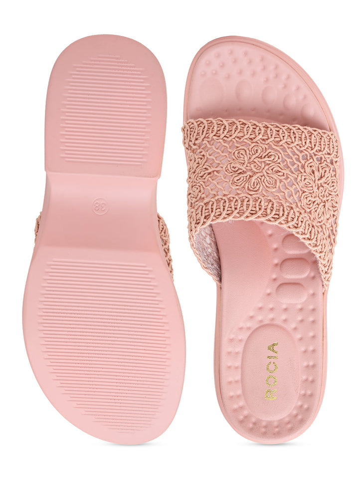 Rocia By Regal Pink Women Casual Funky Flats