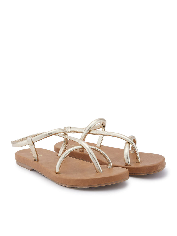 Rocia By Regal Gold Women Smart Casual Flats