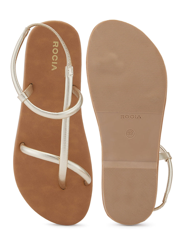 Rocia By Regal Gold Women Smart Casual Flats