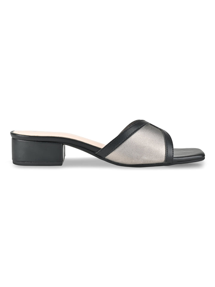 Rocia By Regal Black Women Slip On Sandals