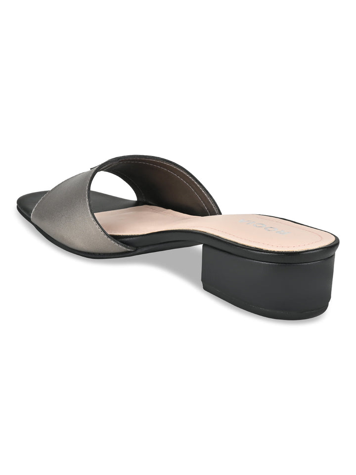 Rocia By Regal Black Women Slip On Sandals