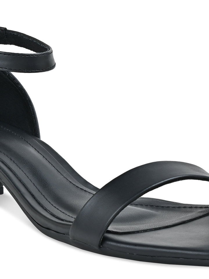 Rocia By Regal Black Women Block Heel Sandal