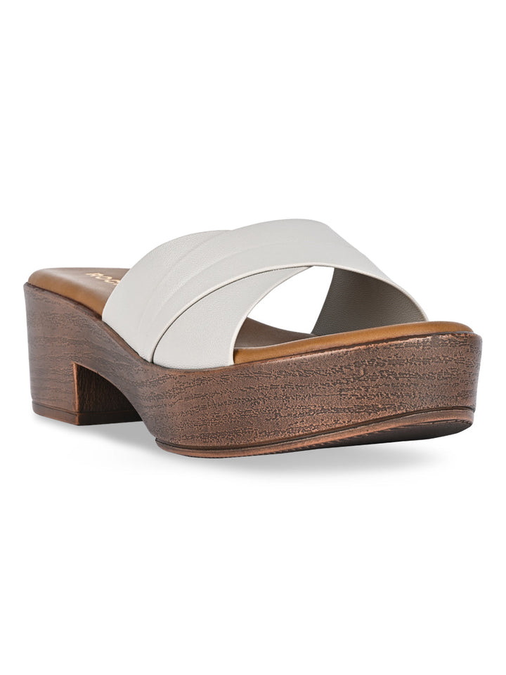 Rocia By Regal Grey Women Casual Box Heel Sandals