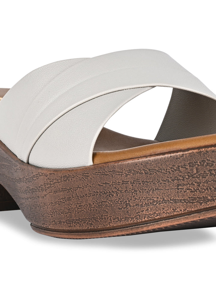 Rocia By Regal Grey Women Casual Box Heel Sandals