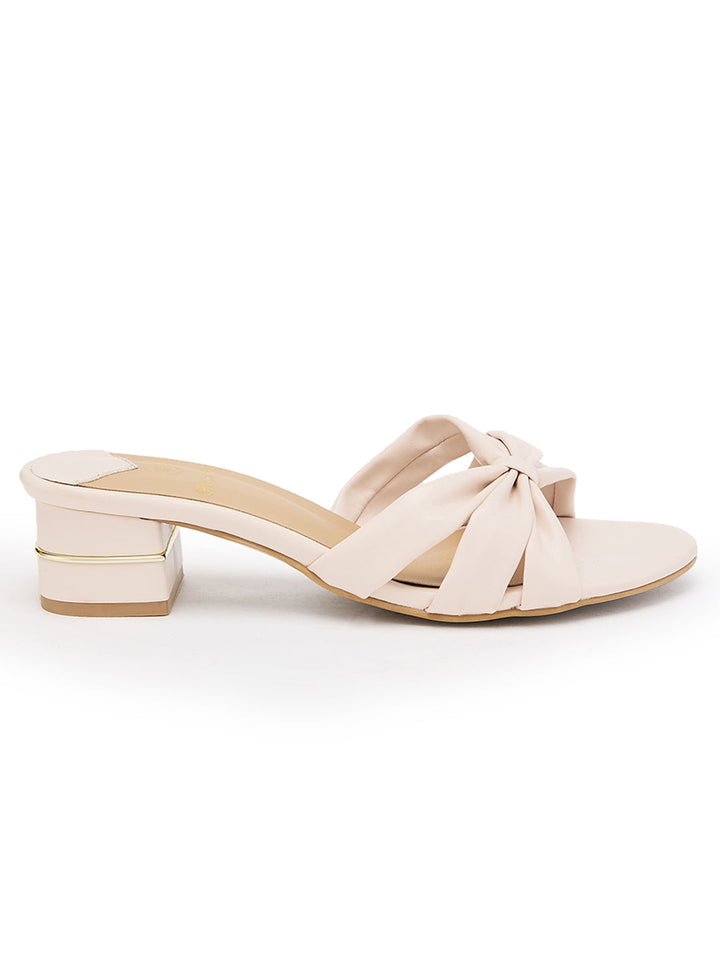 Rocia By Regal Beige Women Knotted Classic Sandals