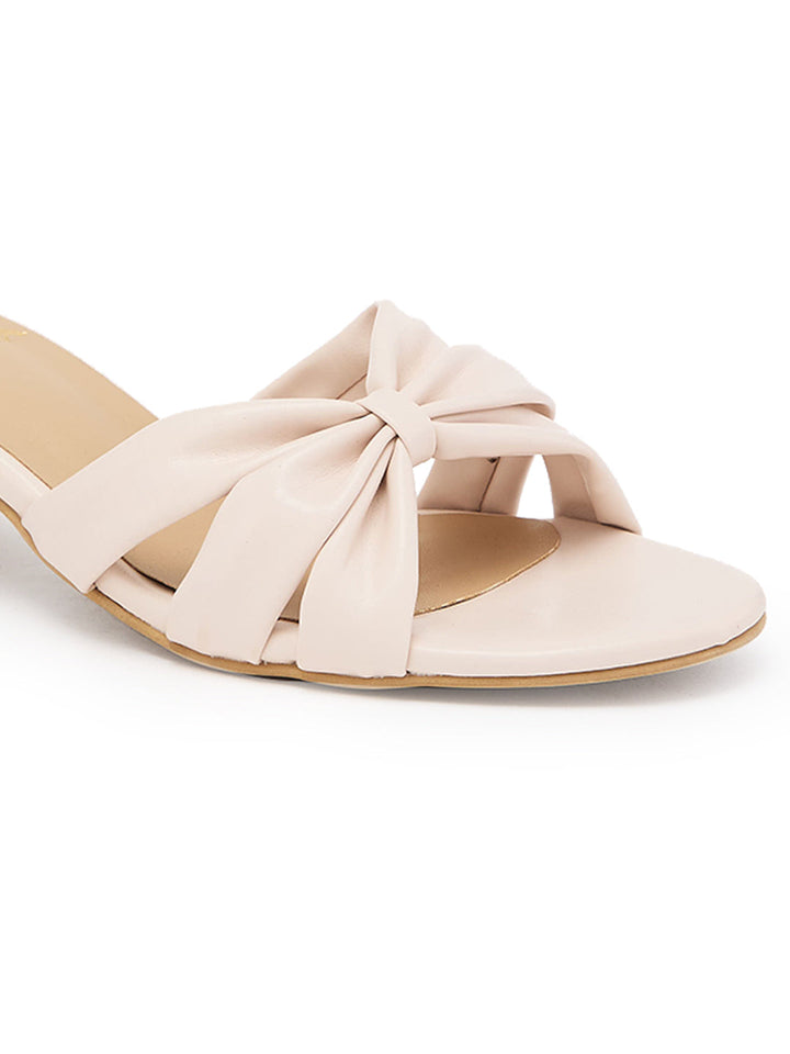 Rocia By Regal Beige Women Knotted Classic Sandals