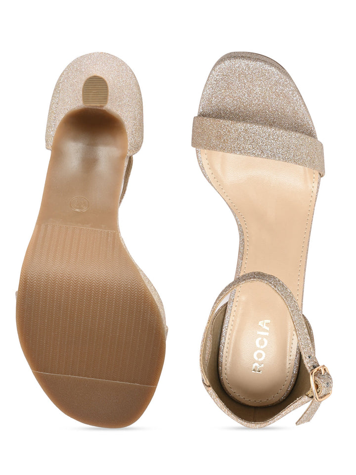 Rocia By Regal Gold Women Party Stilettos