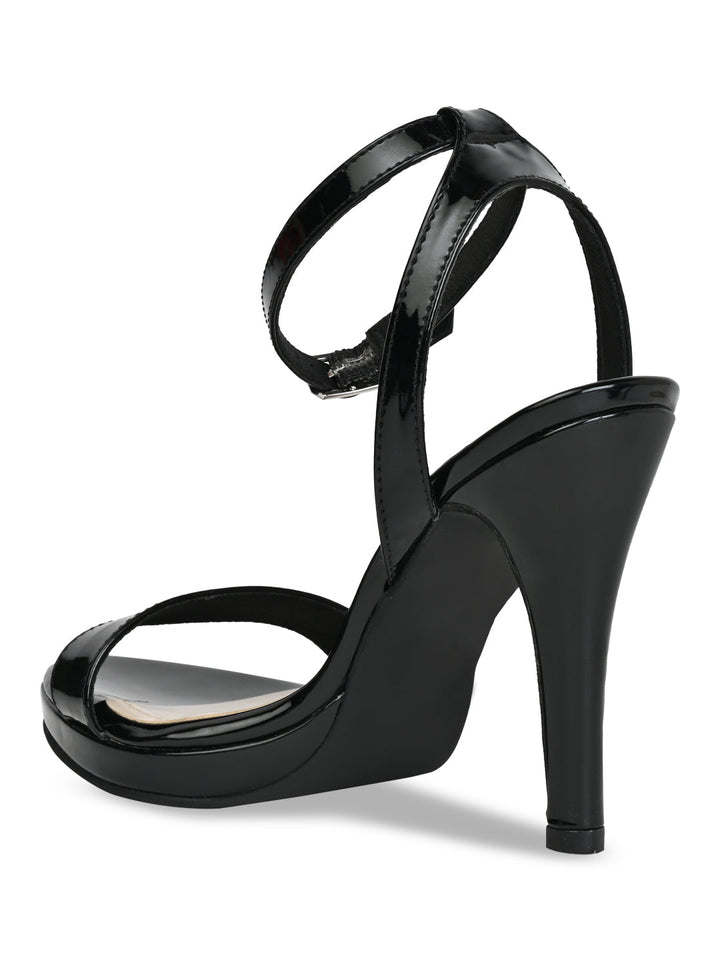 Rocia By Regal Black Women High Heel Stilettos