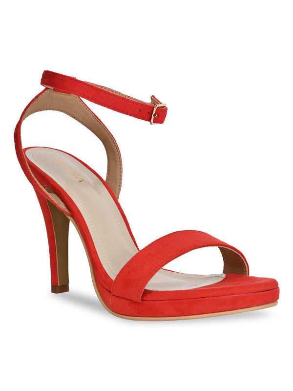Rocia By Regal Red Women High Heel Stilettos