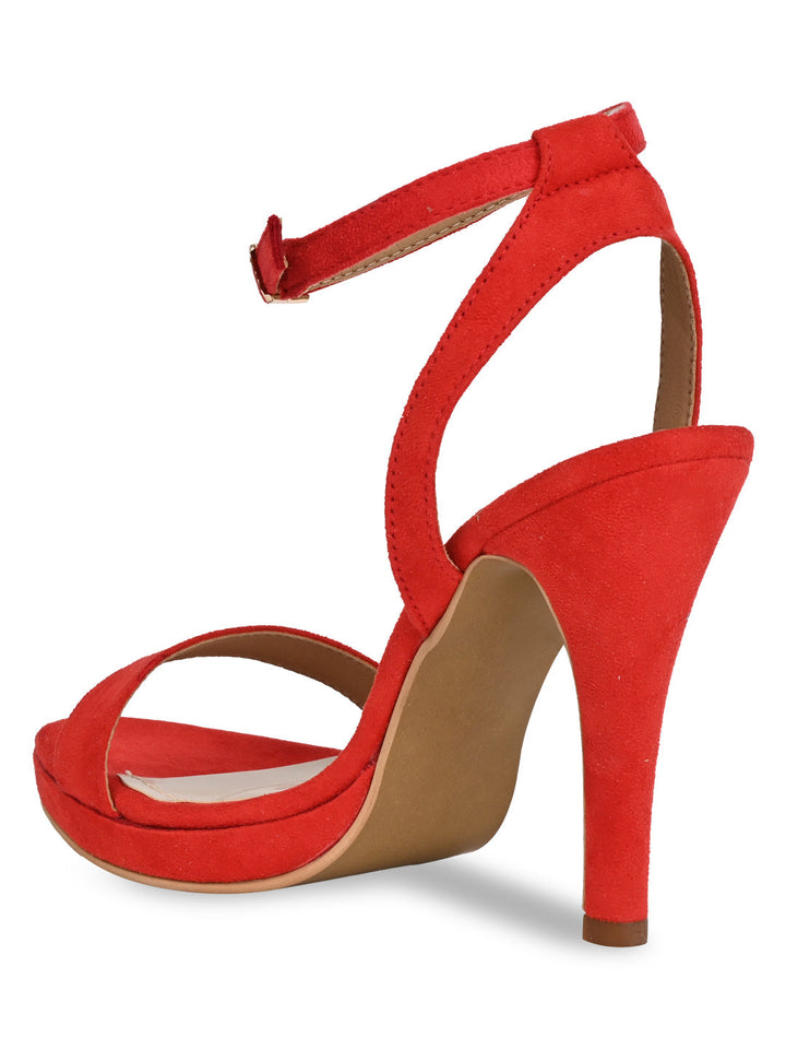 Rocia By Regal Red Women High Heel Stilettos