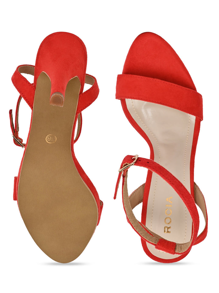 Rocia By Regal Red Women High Heel Stilettos