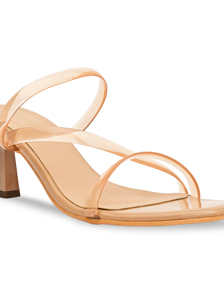 Rocia By Regal Beige Women Funky Zig-Zag Stilettos