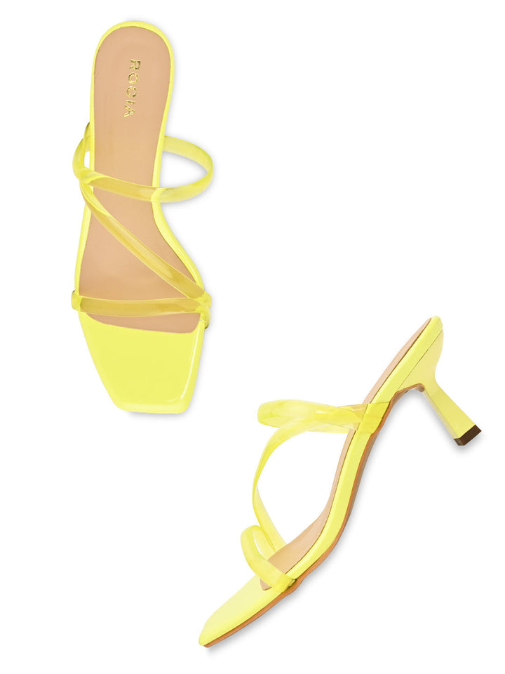 Rocia By Regal Neon Women Funky Zig-Zag Stilettos