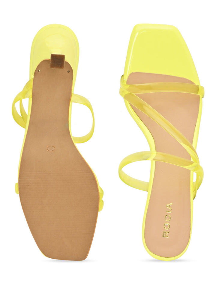 Rocia By Regal Neon Women Funky Zig-Zag Stilettos