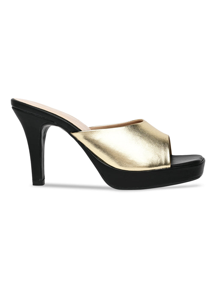 Rocia By Regal Gold Women High Heel Stiletto