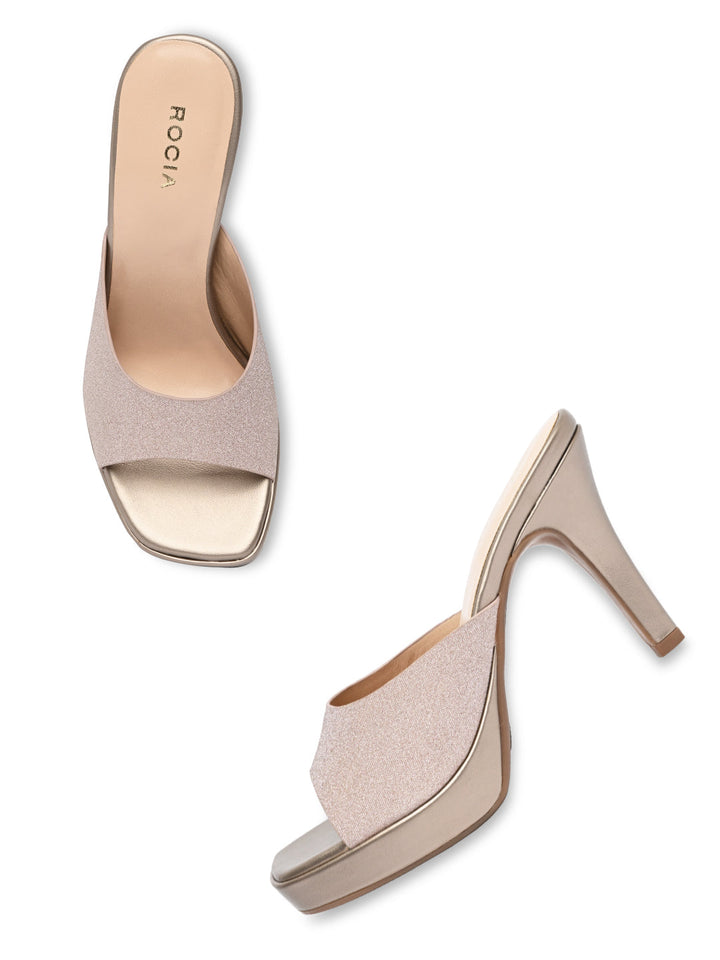 Rocia By Regal Rose Gold Women High Heel Stiletto