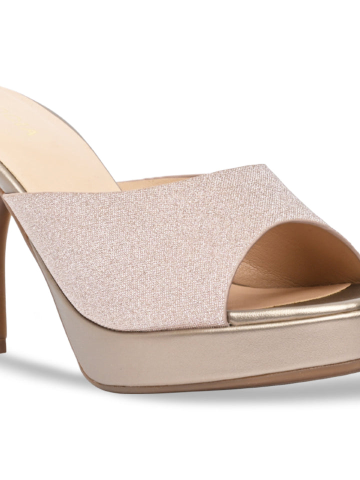 Rocia By Regal Rose Gold Women High Heel Stiletto