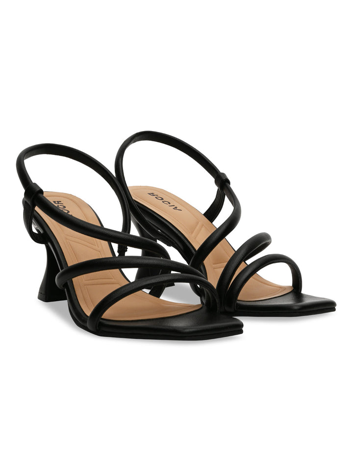 Rocia By Regal Black Women Strappy Stilettos