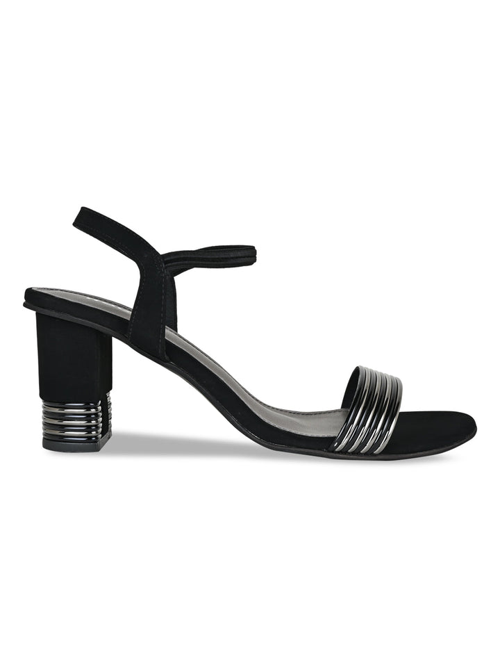 Rocia By Regal Black Women Block Heel Sandals