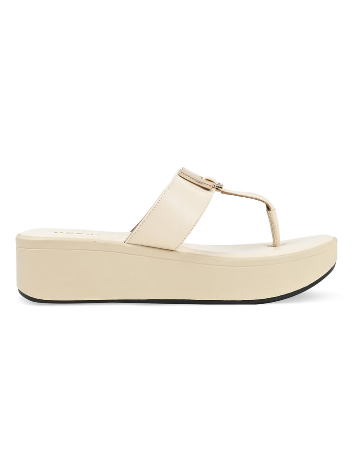Rocia By Regal Beige Women Casual Wedge Sandals