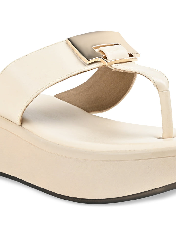 Rocia By Regal Beige Women Casual Wedge Sandals