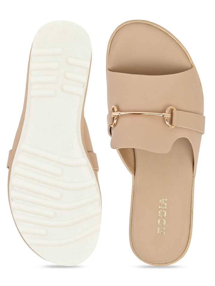 Rocia By Regal Beige Women Casual Wedges