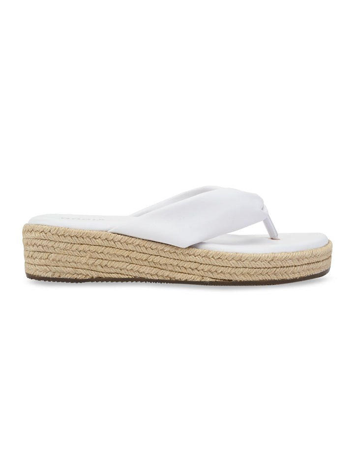 Rocia By Regal White Women Casual Slip On Espadrilles