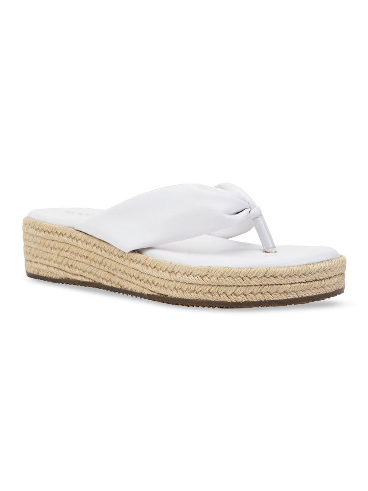 Rocia By Regal White Women Casual Slip On Espadrilles