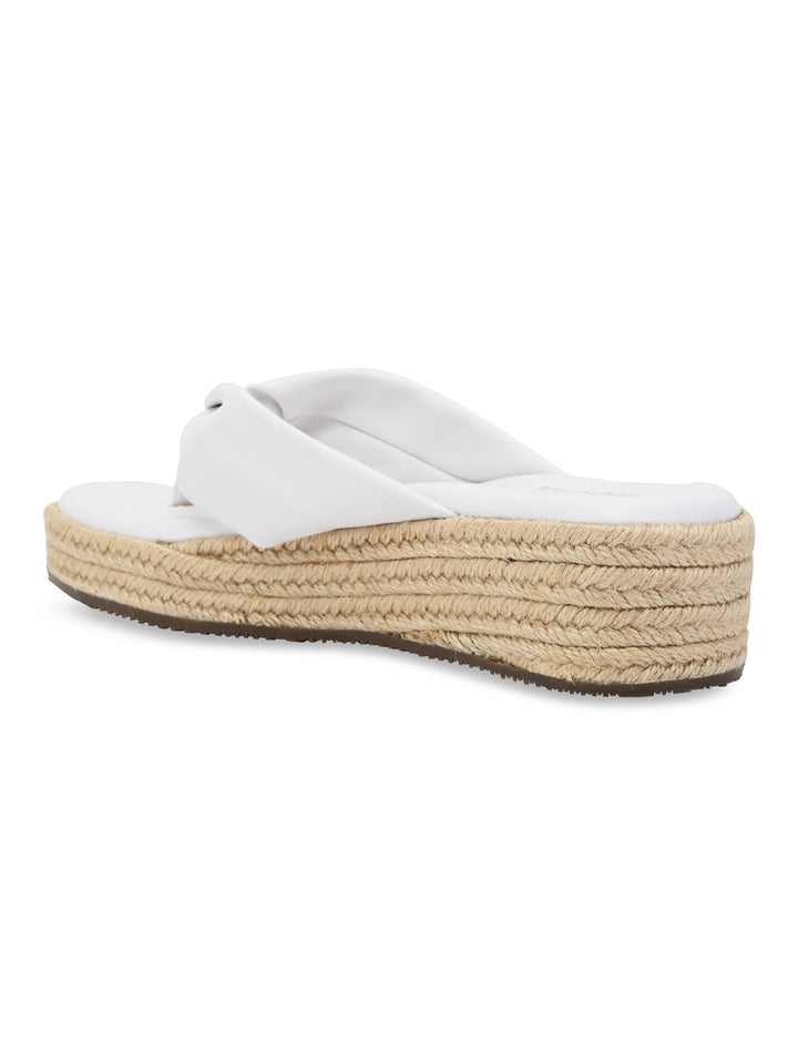 Rocia By Regal White Women Casual Slip On Espadrilles