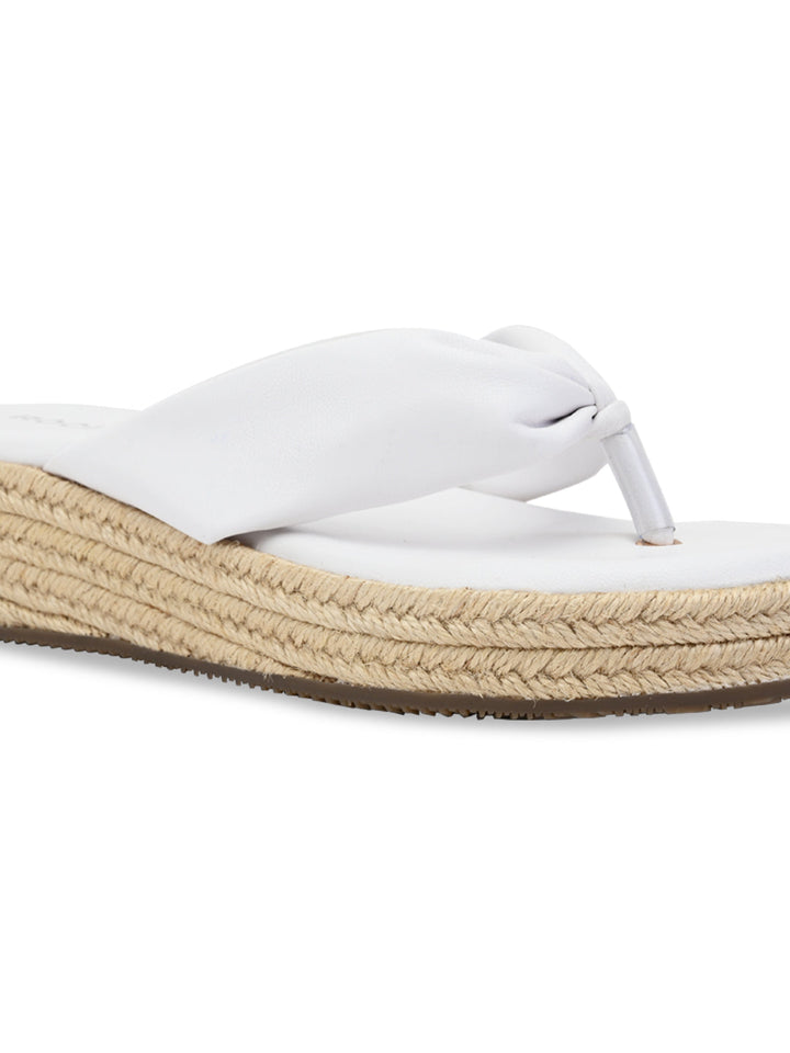 Rocia By Regal White Women Casual Slip On Espadrilles