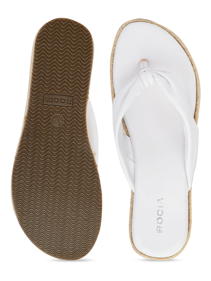 Rocia By Regal White Women Casual Slip On Espadrilles