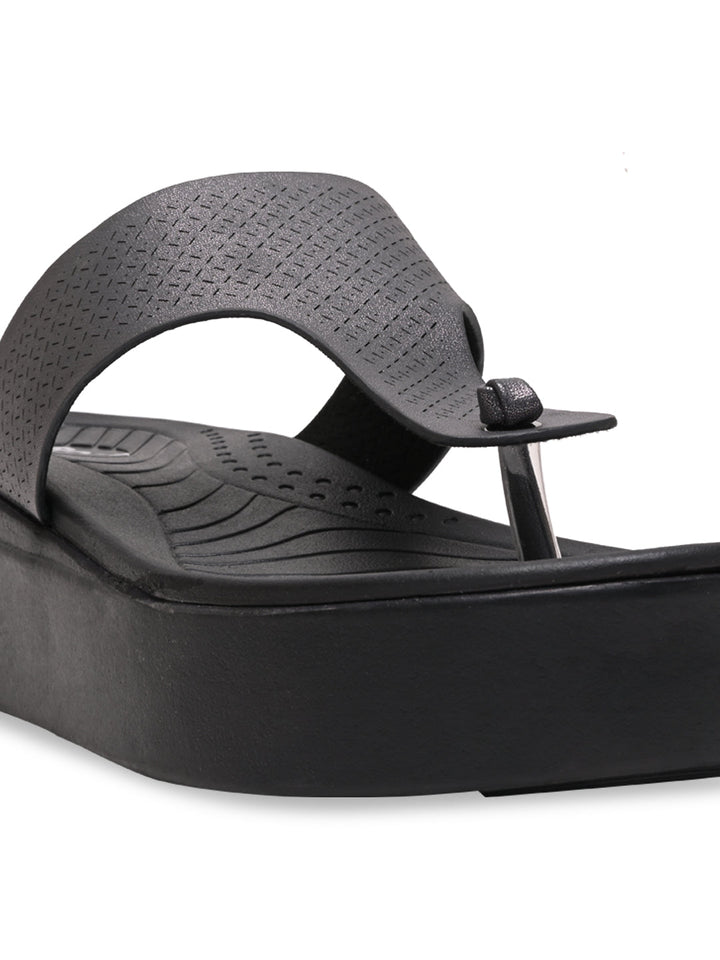 Rocia By Regal Gun Metal Women Casual Wedge Heels