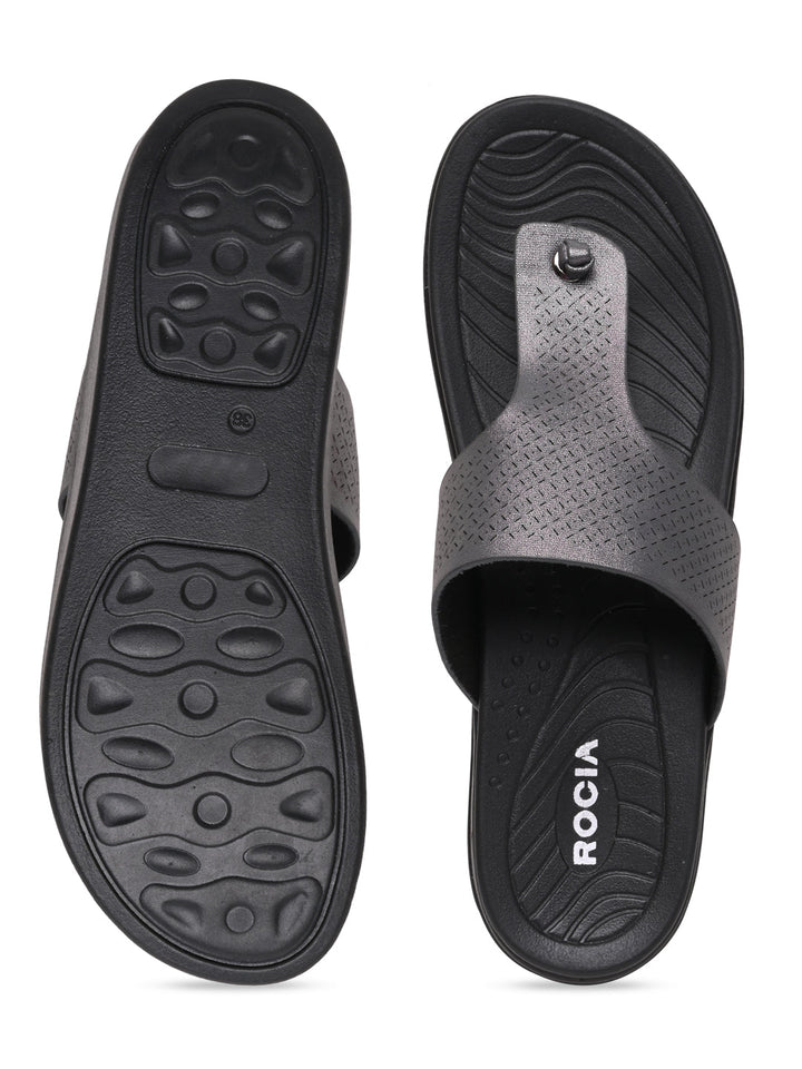 Rocia By Regal Gun Metal Women Casual Wedge Heels