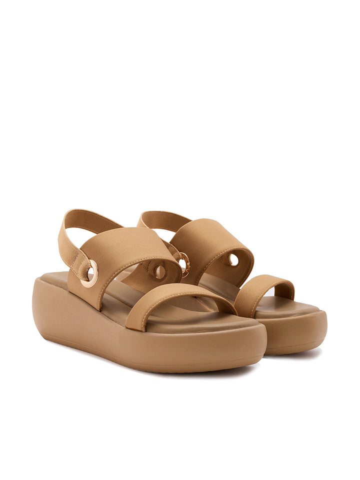 Rocia By Regal Beige Women Casual Smart Wedges