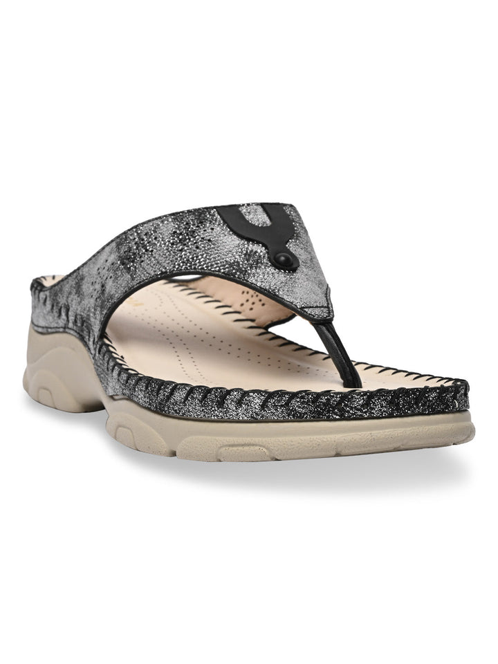 Rocia By Regal Black Women Casual Smart Wedges