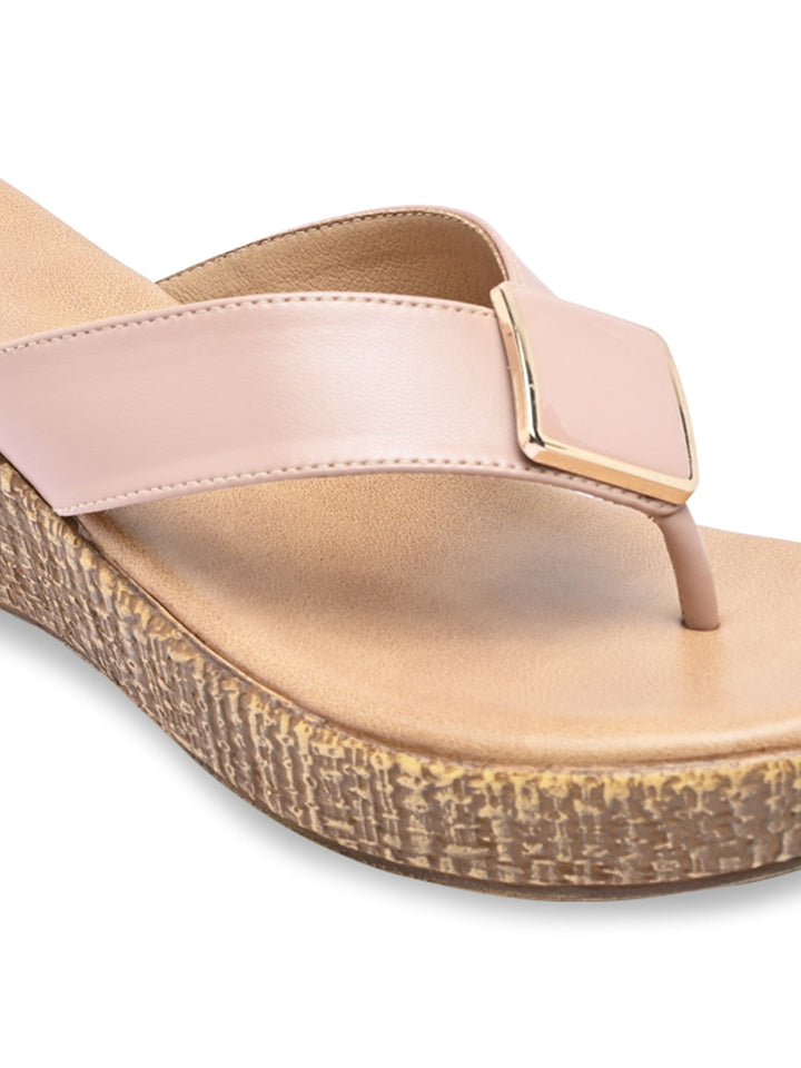 Rocia By Regal Pink Women Casual Wedge Sandals