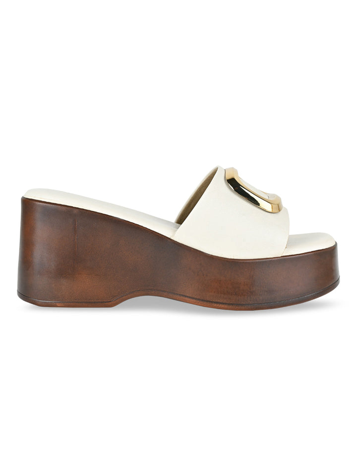 Rocia By Regal Beige Women Casual Wedges