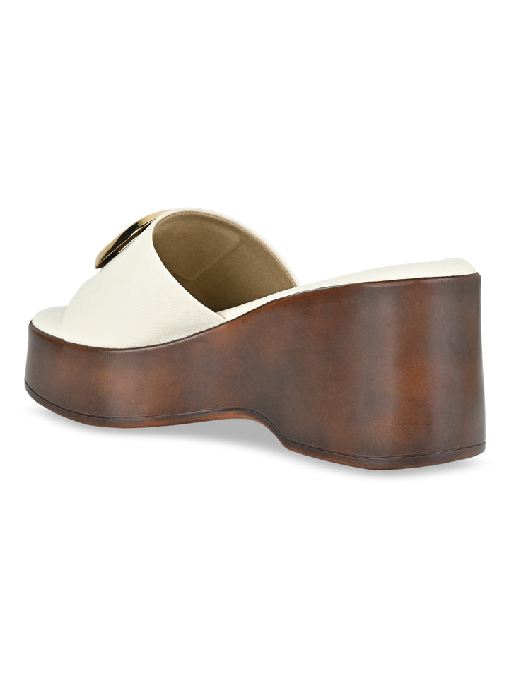 Rocia By Regal Beige Women Casual Wedges