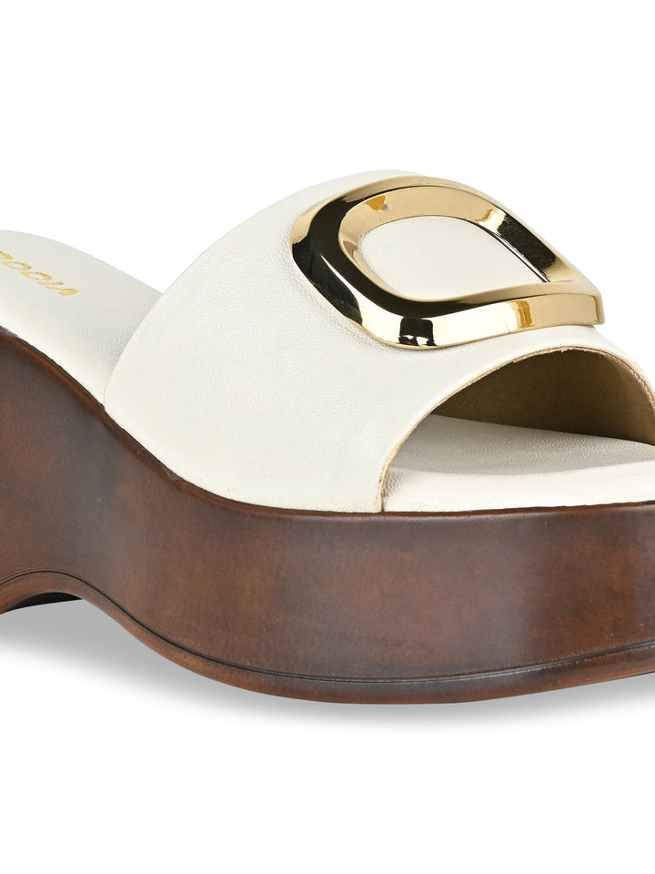 Rocia By Regal Beige Women Casual Wedges