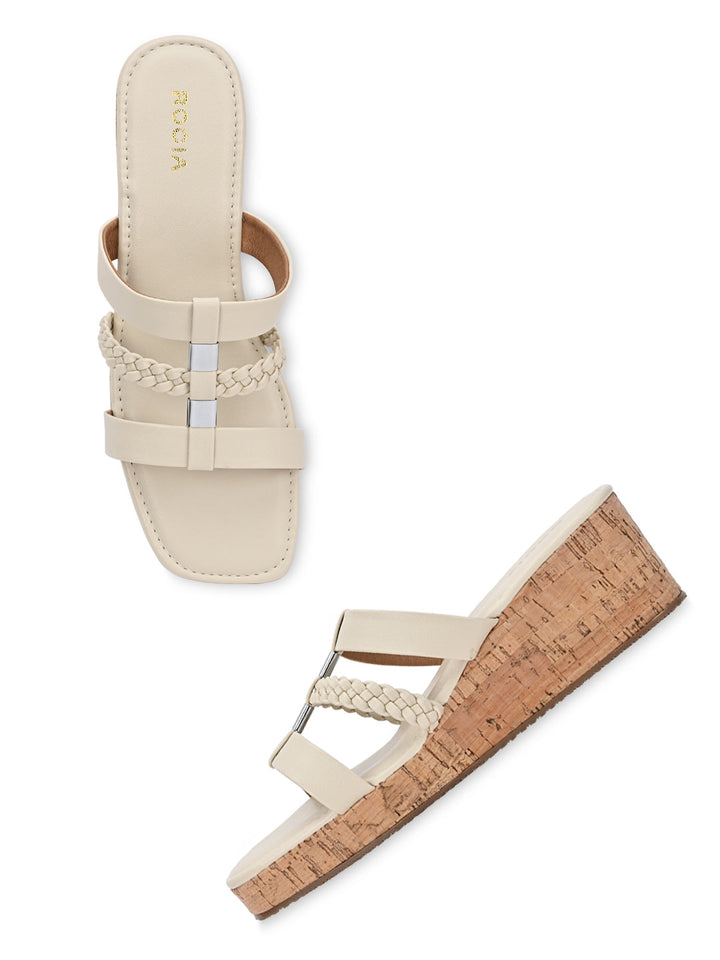 Rocia By Regal Beige Women Casual Wedges